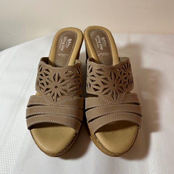 Spring Step Dora Wedge Sandals - Picture 1 of 5